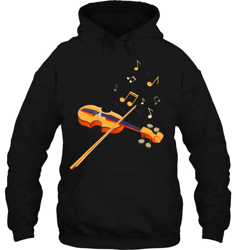 Violin Shirt Perfect Gift For Young Musician Loving Fiddle Hoodie