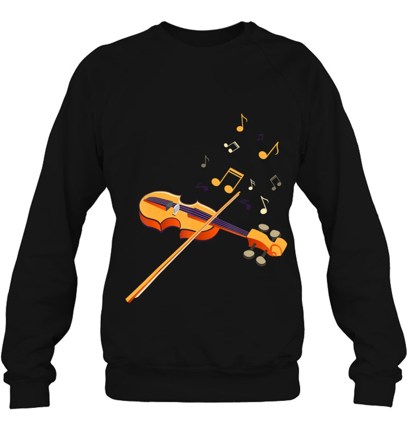 Violin Shirt Perfect Gift For Young Musician Loving Fiddle Sweatshirt