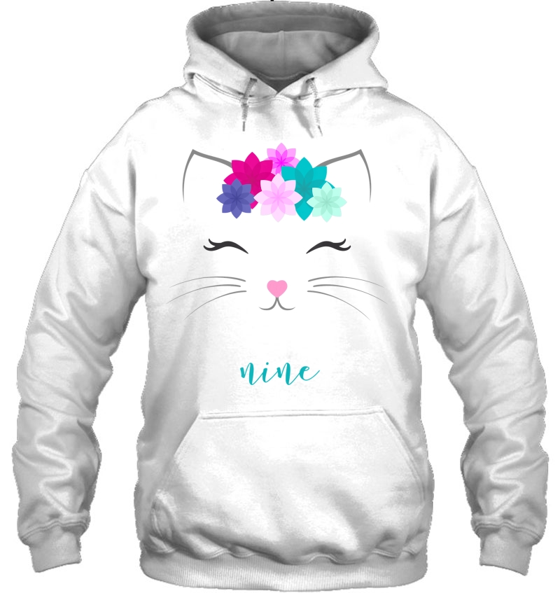 9Th Birthday Shirt Kitty Cat For Girls Mugs