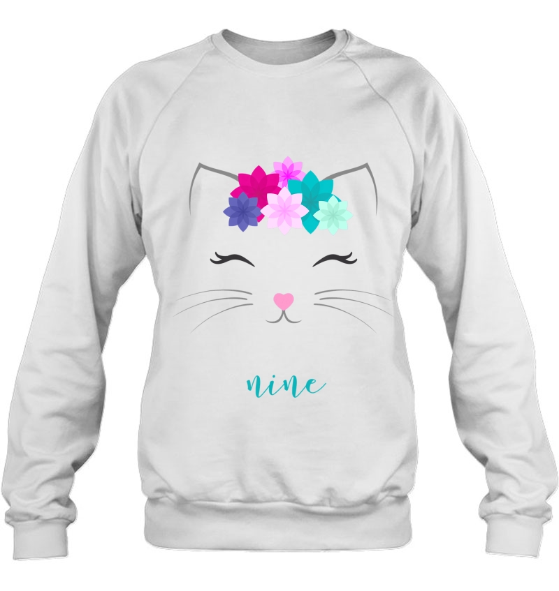 9Th Birthday Shirt Kitty Cat For Girls Mugs