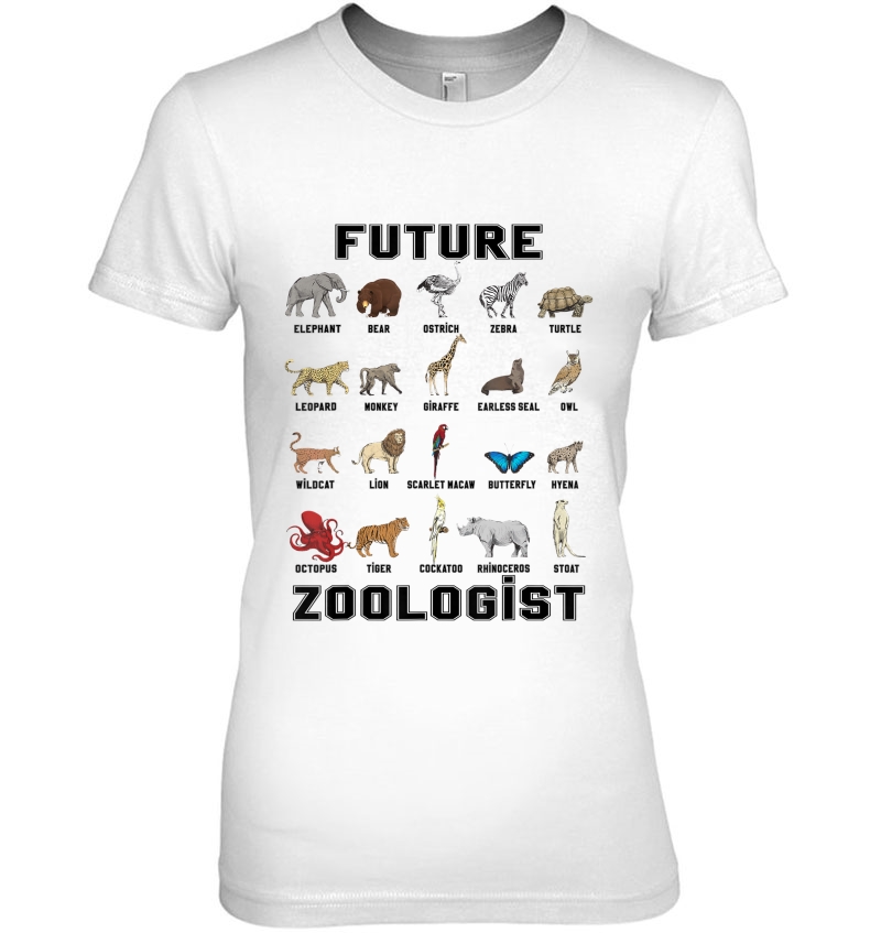 Kids Future Zoologist Funny Birthday Hoodie