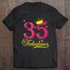 35Th Birthday Women Fabulous Tee