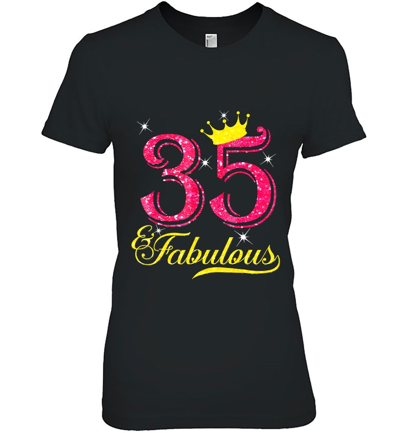 35Th Birthday Women Fabulous Hoodie