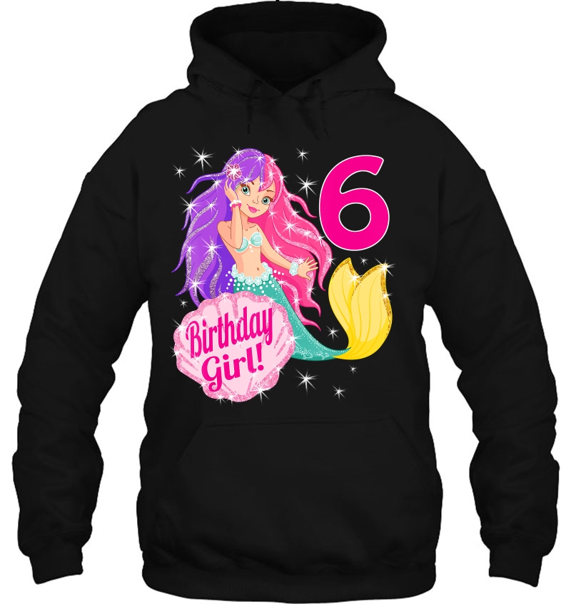 6 Year Old Mermaid Shirt 6Th Birthday Girl Mugs