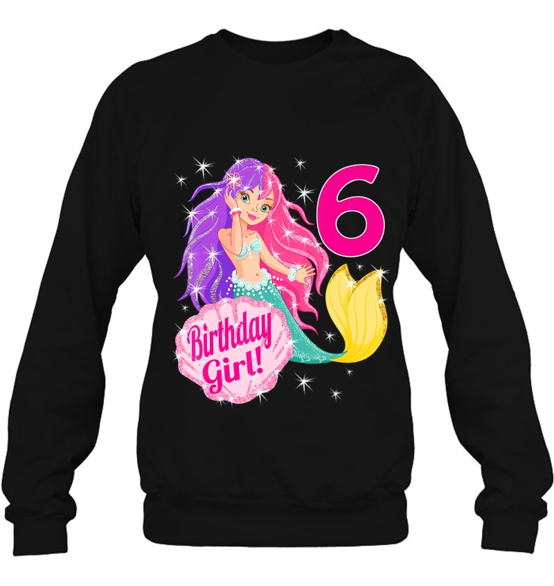 6 Year Old Mermaid Shirt 6Th Birthday Girl Mugs