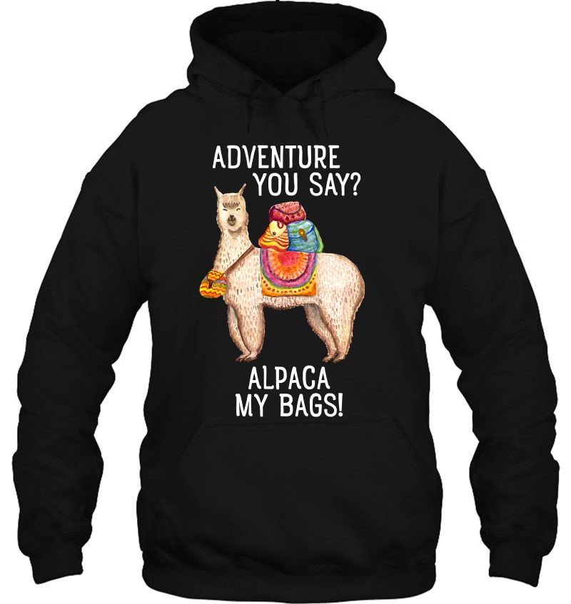 Adventure I'll Alpaca My Bags Funny Travel Mugs