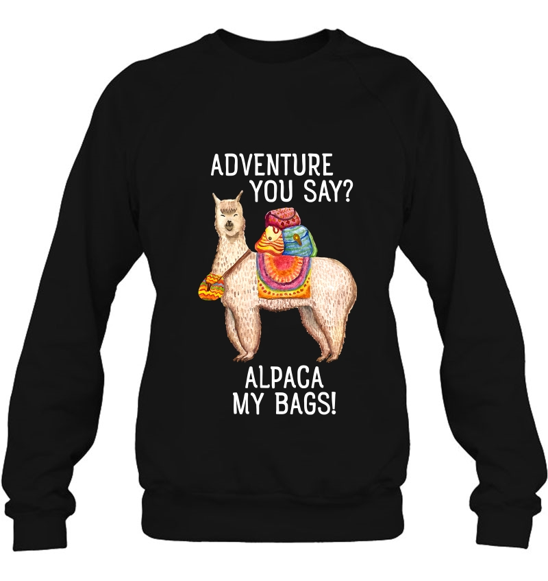 Adventure I'll Alpaca My Bags Funny Travel Mugs