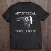 Ai Developer Gift Artificial Brain Artificial Intelligence Tee