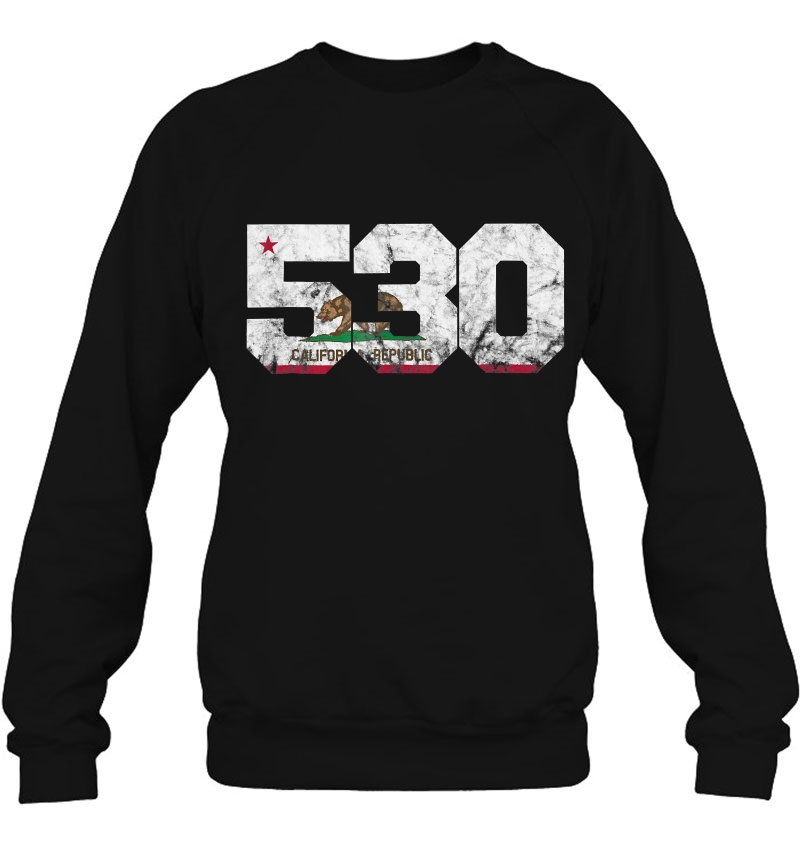 Area Code 530 Shirt - Lake Tahoe California Sweatshirt