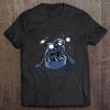 Astronauts In A Space Boat Traveling Sailing Captain Tee