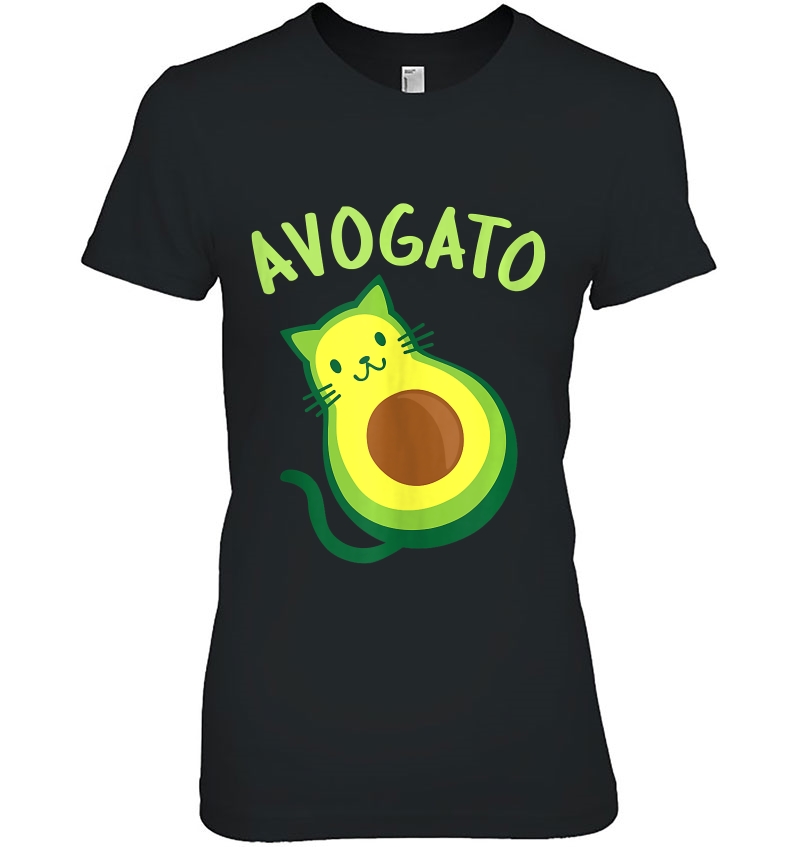 Avogato Cat Avocado - Funny Cinco De Mayo Ladies Tee