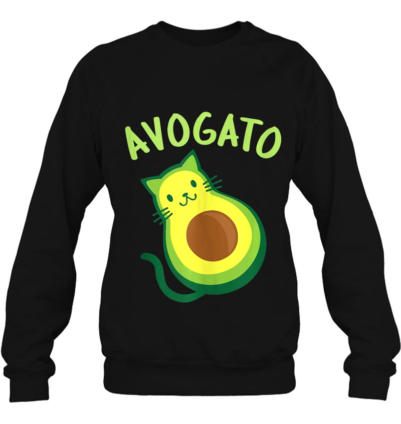 Avogato Cat Avocado - Funny Cinco De Mayo Sweatshirt