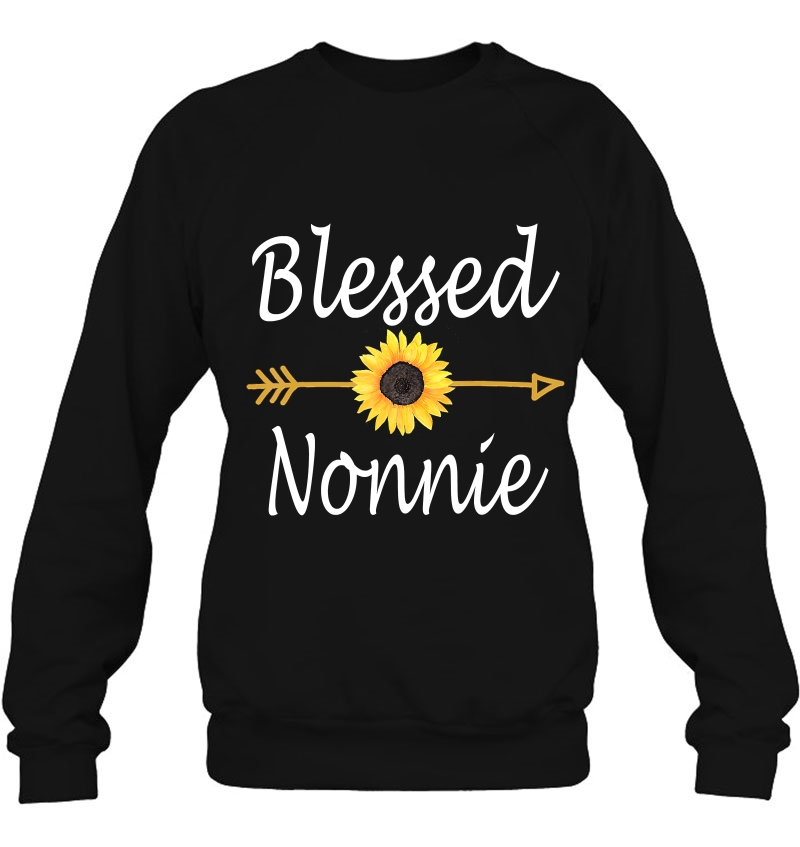 Blessed Nonnie Sunflower Mothers Day Sweatshirt