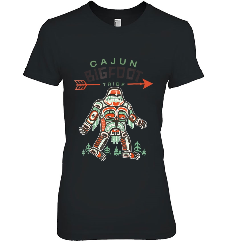 Cajun Bigfoot Tribe Shirt, Louisiana Tribal Sasquatch Hoodie