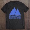Chamonix Ski Resort Skiing Mont Blanc France Tee