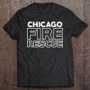 Chicago Illinois Fire Rescue Department Firefighters Firemen Tee