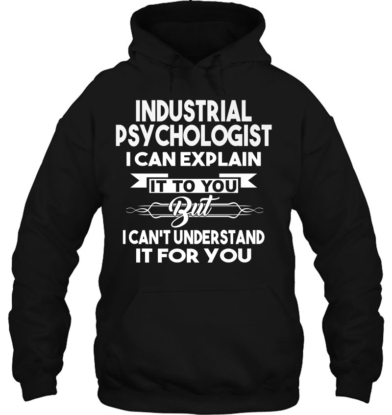 Christmas Gift For Industrial Psychologist Funny Xmas Hoodie
