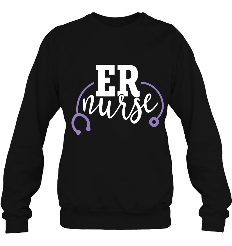 Cute Er Nurse - Purple Stethoscope - Emergency Room Rn Mugs