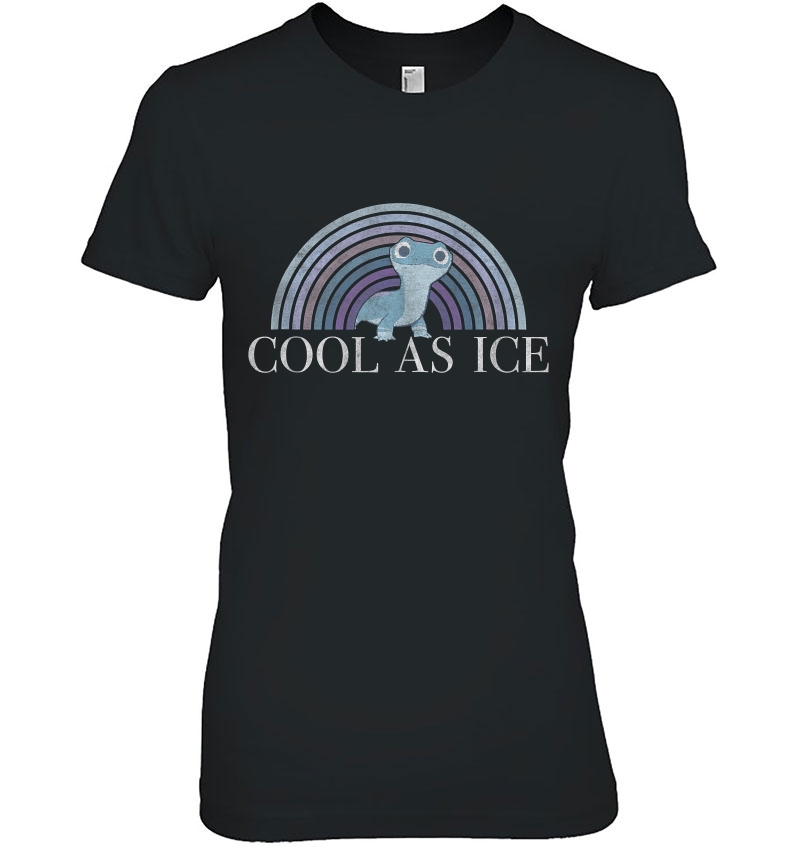 Frozen 2 Bruni The Salamander Cool As Ice Ladies Tee
