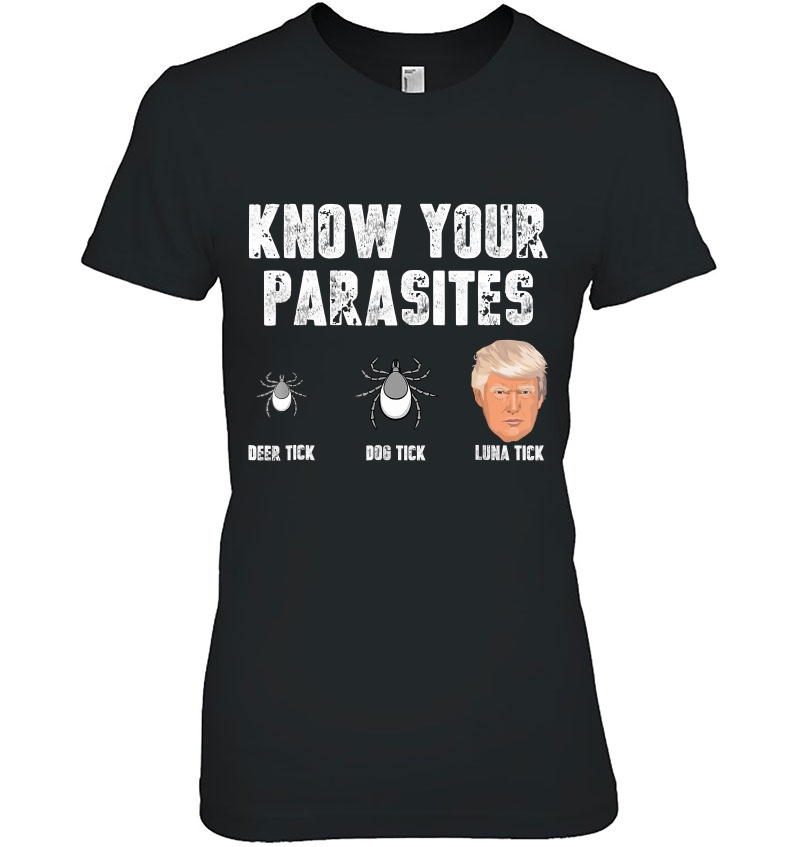 Distressed Know Your Parasites Ladies Tee