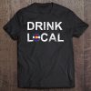 Drink Local Colorado Brewery Craft Beer Tee