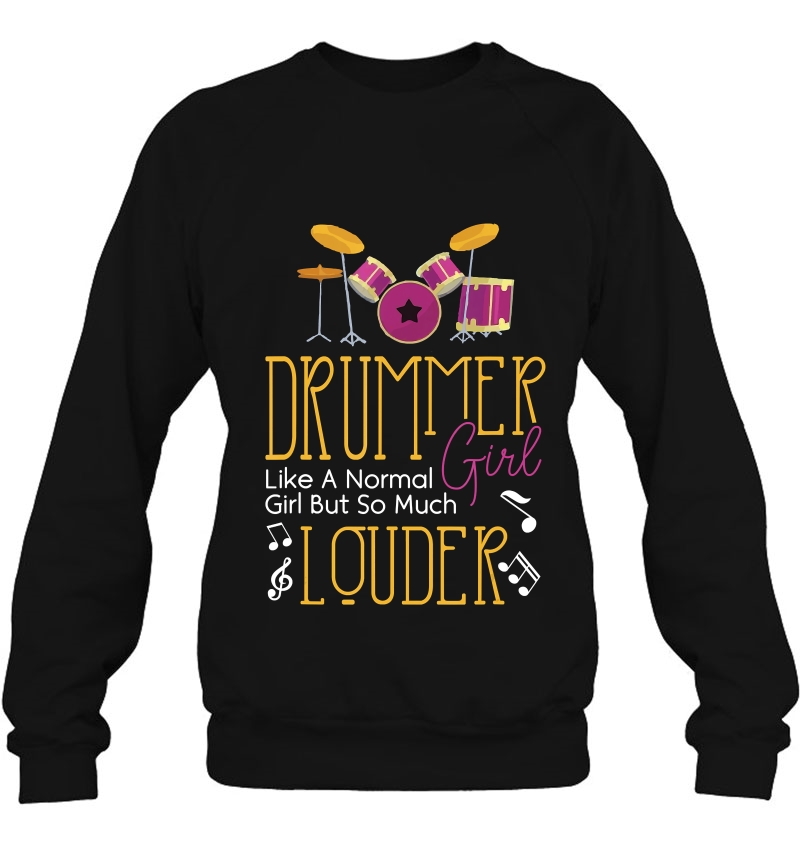 Drummer Girl Like Normal But Louder Mugs