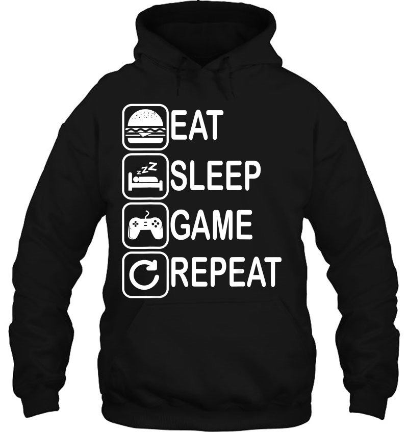 Eat Sleep Game Repeat Video Gamer Mugs