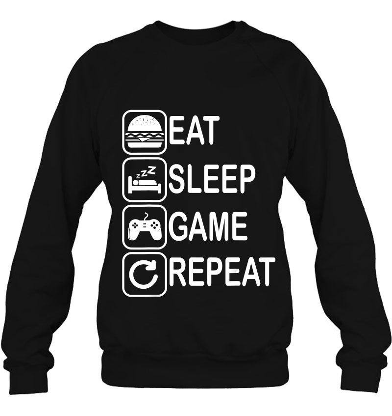 Eat Sleep Game Repeat Video Gamer Mugs