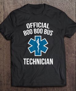 Emt Paramedic Ambulance Boo Boo Bus Ems Tee