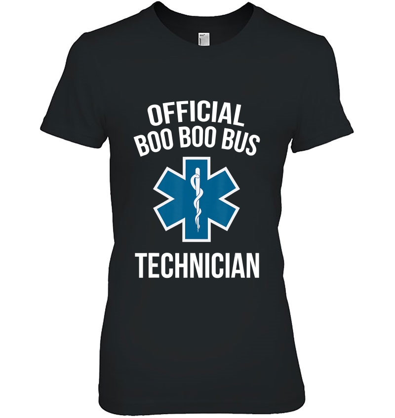 Emt Paramedic Ambulance Boo Boo Bus Ems Hoodie