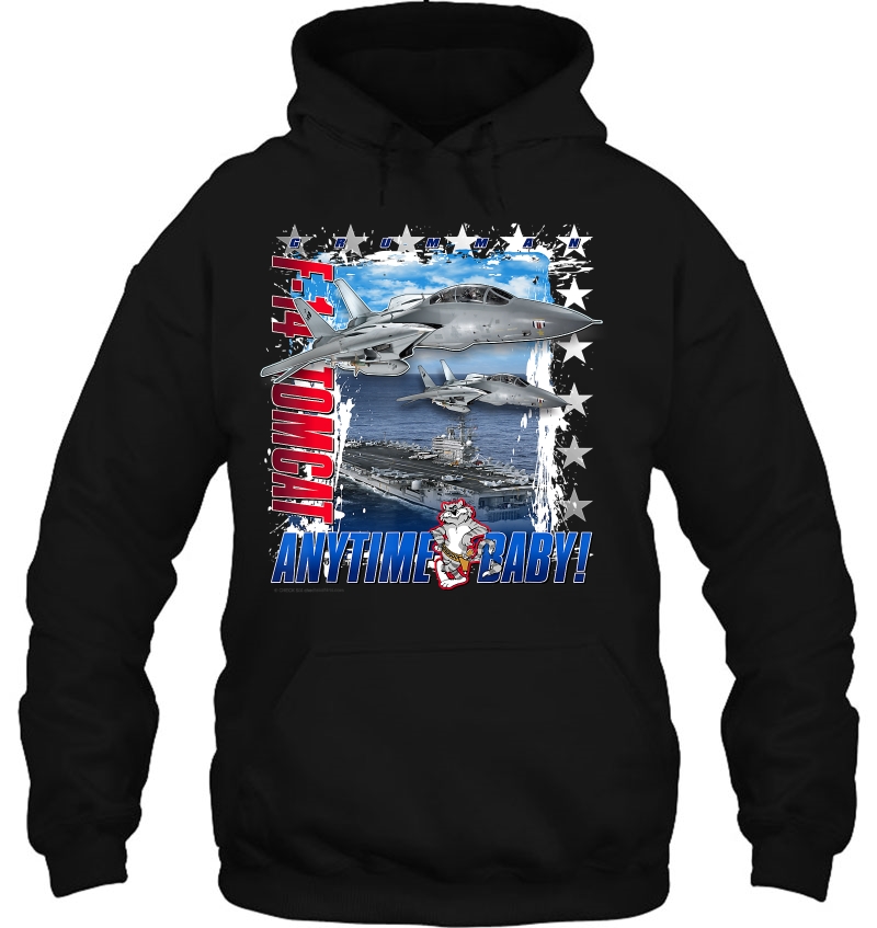 F-14 Tomcat Anytime Baby Jet Hoodie