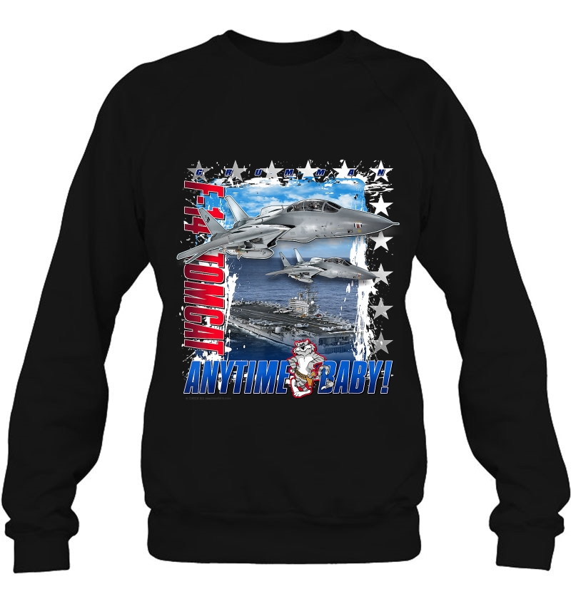 F-14 Tomcat Anytime Baby Jet Sweatshirt