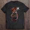 Fantasy Steampunk Metal Dragon For Dragon Lovers Tee