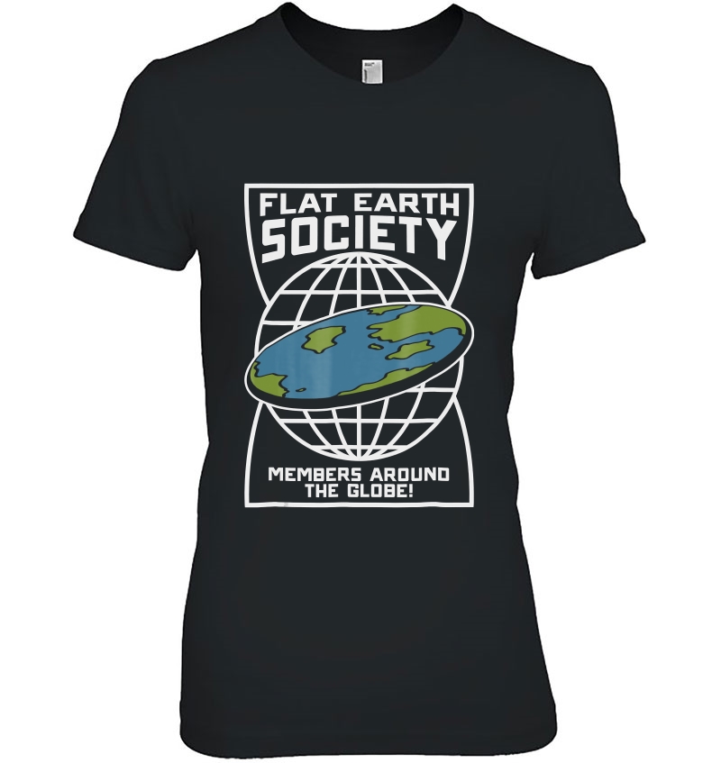 Flat Earth Society - Members Around The Globe Hoodie