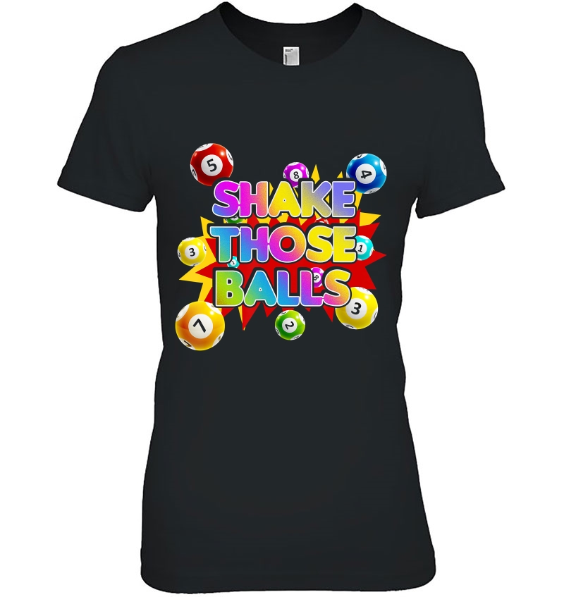 Bingo Balls Art - Shake Those Bingo Balls Lucky Hoodie