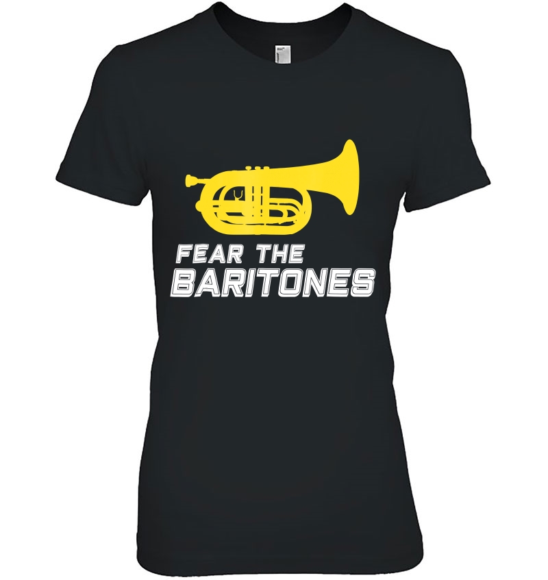 Marching Baritone Fear The Baritones Band Hoodie