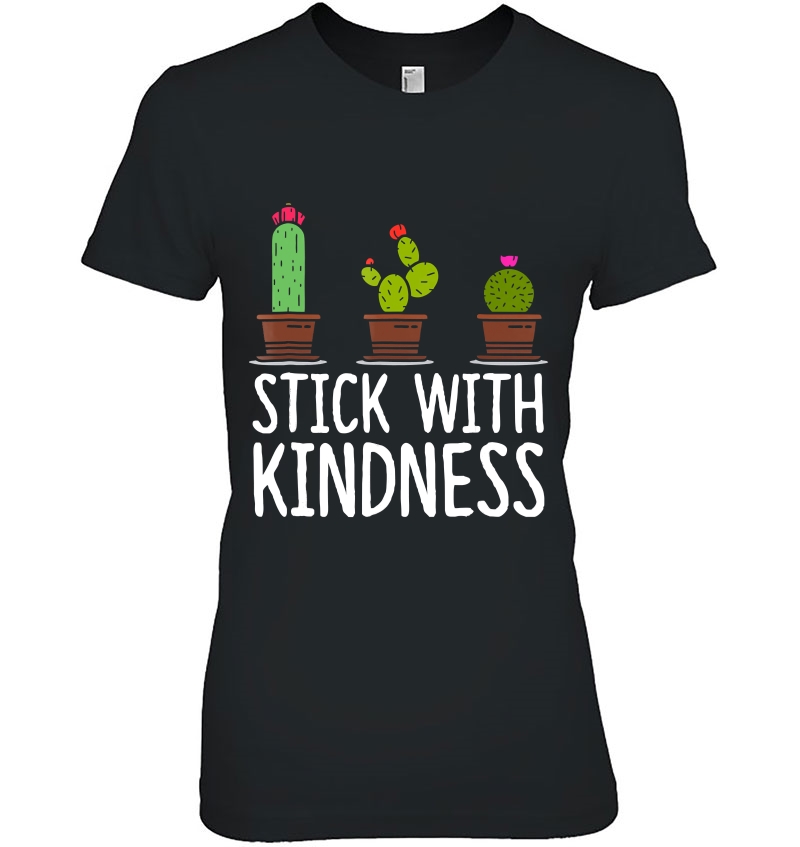 Stick With Kindness Cactus Hoodie