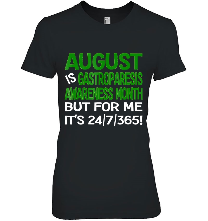 Gastroparesis Awareness Clothing I Wear Green For Me Hoodie