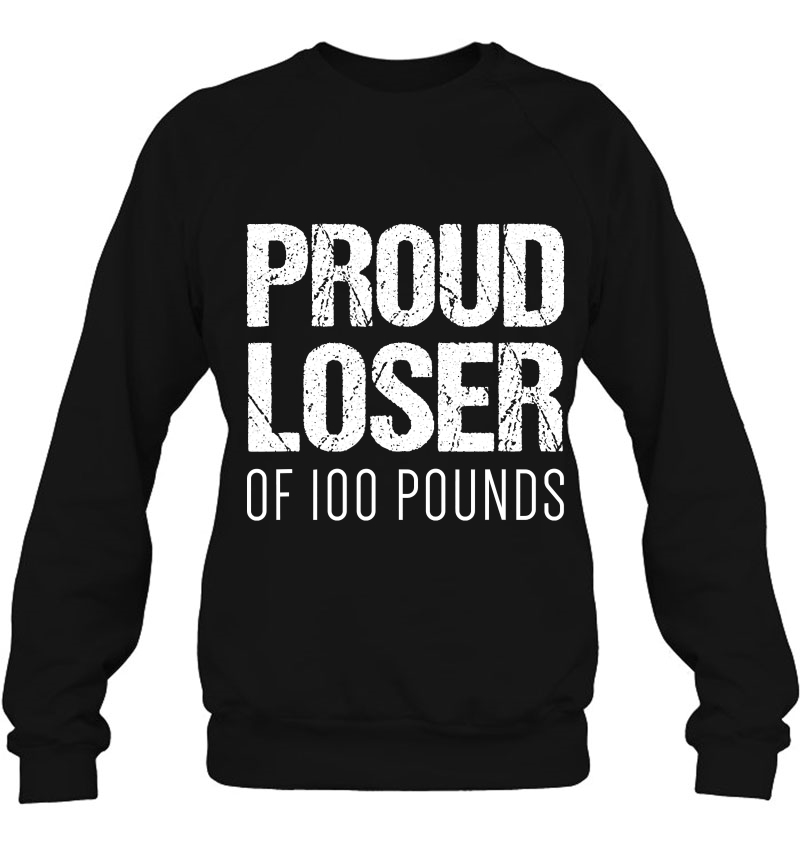 Gym Shirt Weight Loss Goals Proud Loser Of 100 Pounds Mugs