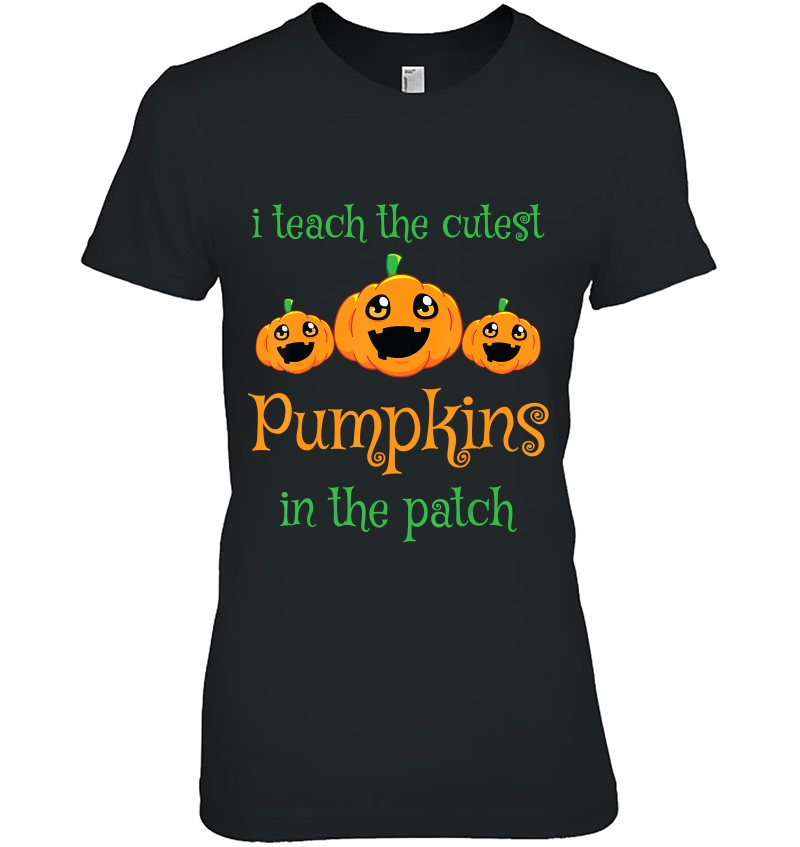Halloween Teacher Pre-K Preschool Kindergarten Ladies Tee