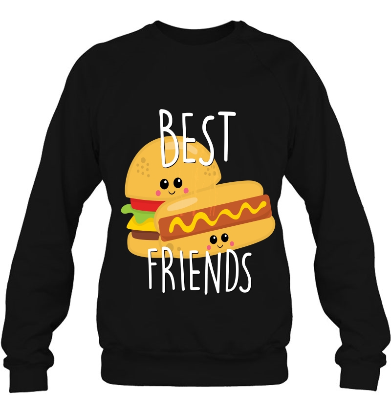 Hot Dog And Burger Matching Best Friend Shirt Bestie Bff Mugs