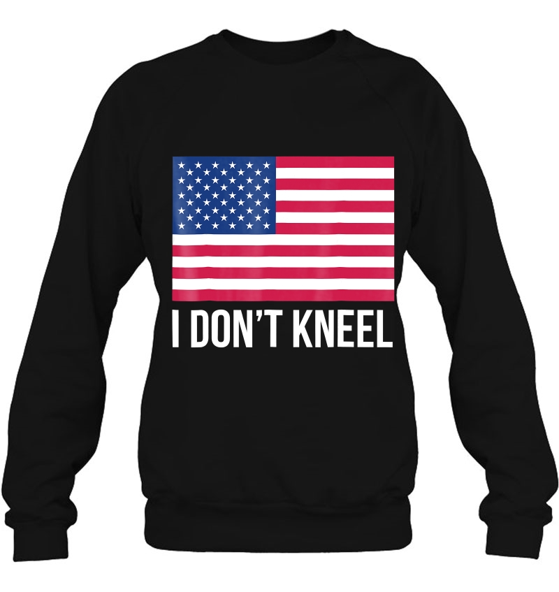 I Don't Kneel Shirt National Anthem I Don't Kneel Mugs