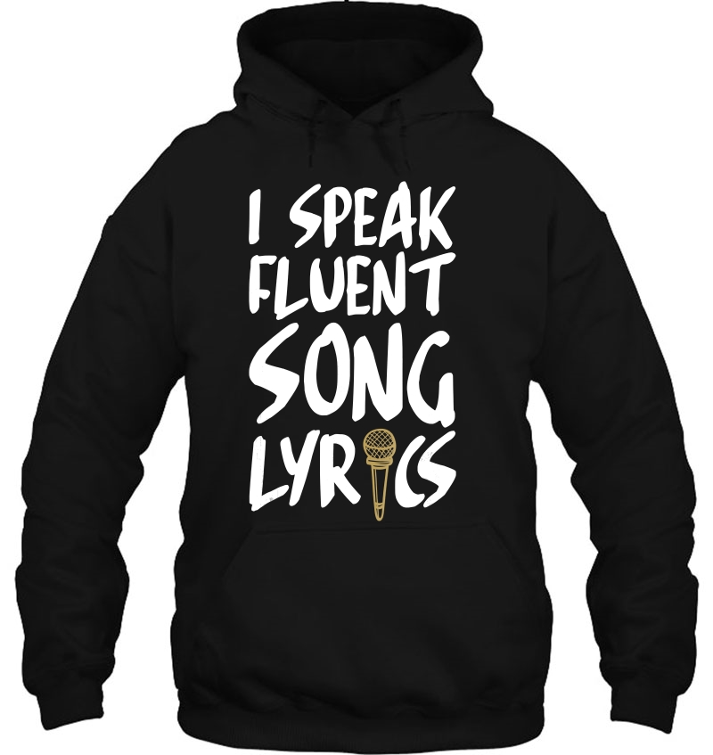 I Speak Fluent Song Lyrics - Funny Music Singer Mugs