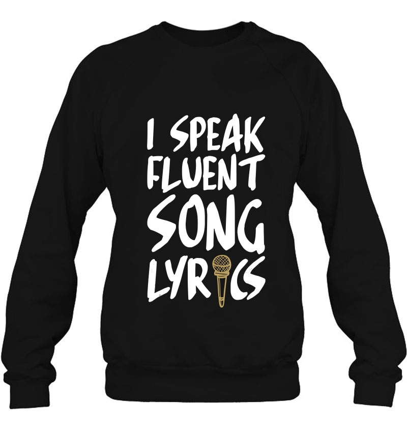 I Speak Fluent Song Lyrics - Funny Music Singer Mugs