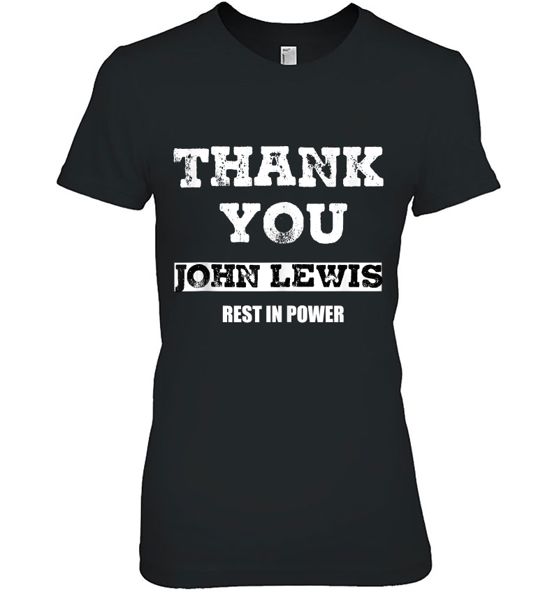 John Lewis Thank You Rest In Power Hoodie