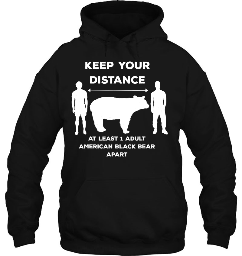 Keep Your Distance American Black Bear (D010-0823A) Mugs