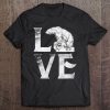 Love Polar Bears Cute White Bear Gift Climate Change Tee