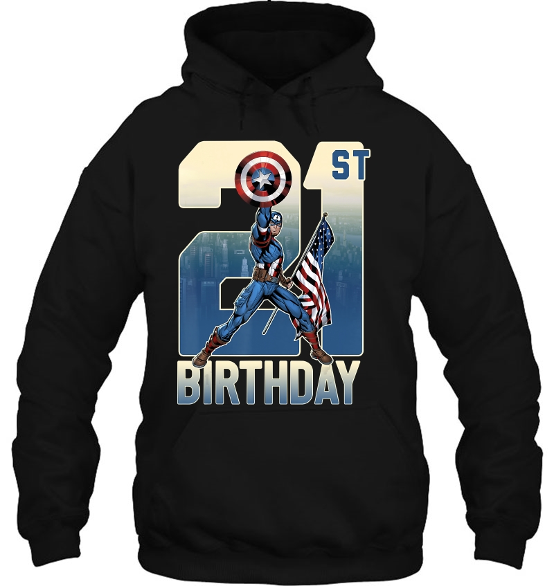 Marvel Captain America 21St Birthday Mugs