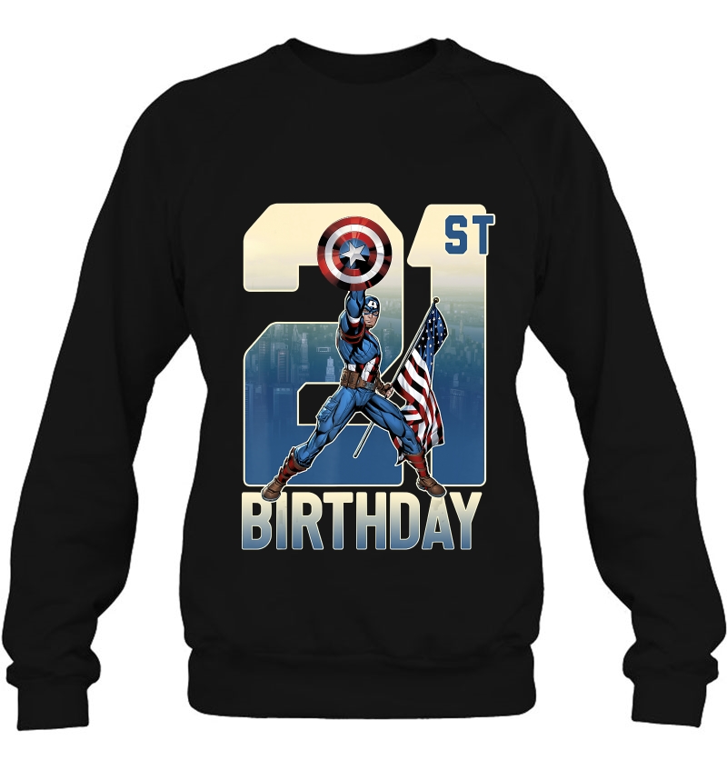 Marvel Captain America 21St Birthday Mugs