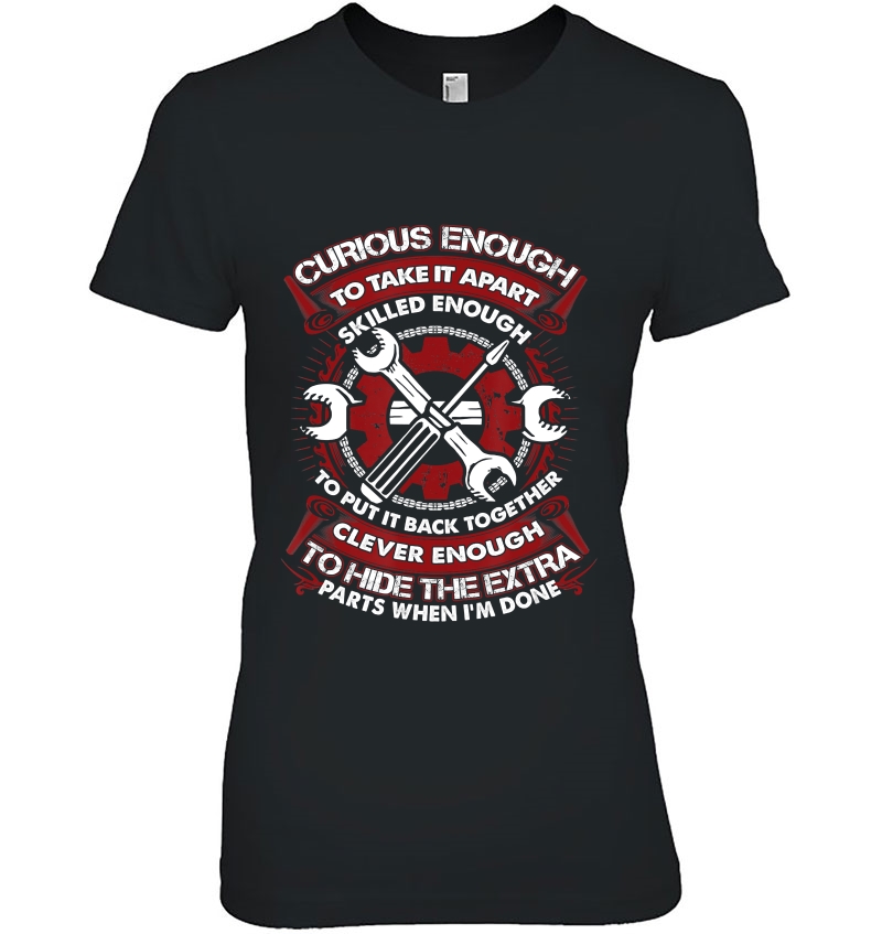 Mens Curious Skilled Clever Mechanic Job Pride Father
